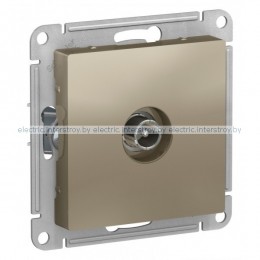 Розетка TV оконечная 1DB Atlas Design шампань