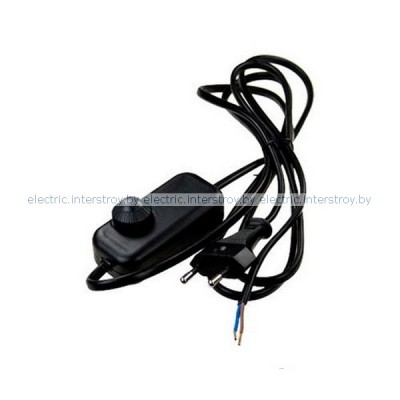 Шнур DM103-200W с диммером 2м черный