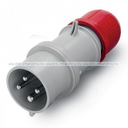 Вилка кабельная 3P+E IP44 32A 6h 380-415VAC серия OPTIMA