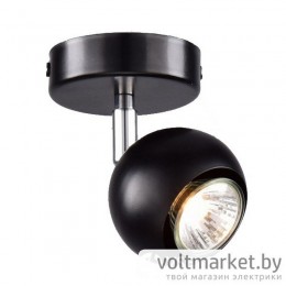 Бра Астрал РС20722 BK+CR/1W черный
