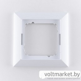 OPAL - Рамка 1 пост, белый OPAL - Рамка 1 пост, белый
