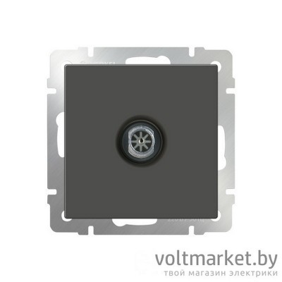Розетка ТВ оконечная Werkel серо-коричневый
