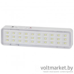 Светильник светодиодный аккумуляторный DBA-101-0-20 30LED 5ч IP20 220V ЭРА