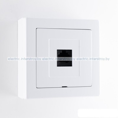 JOWISZ - Розетка RJ-45 UTP кат.5e, белый
