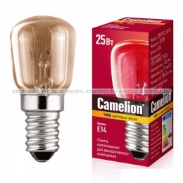 Лампа накаливания Camelion 25W/220V Е14 для холодильника
