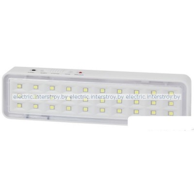 Светильник светодиодный аккумуляторный DBA-101-0-20 30LED 5ч IP20 220V ЭРА