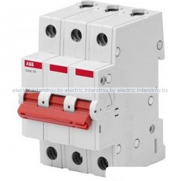 Выключатель нагрузки 3P 50A BMD51350 ABB
