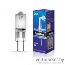 Лампа галогенная Camelion JD 35W G4 220V