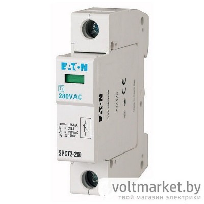 Разрядник SPCT2-20/280/1, 1P, 20kA, класс C