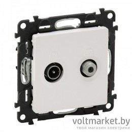 Розетка TV-SAT оконечная 10dB Legrand Valena Life белый