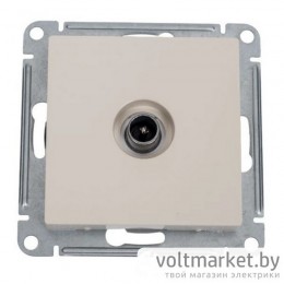 Розетка TV оконечная 1DB Atlas Design бежевый