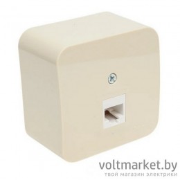 Розетка компьютерная RJ45 BLANCA бежевый