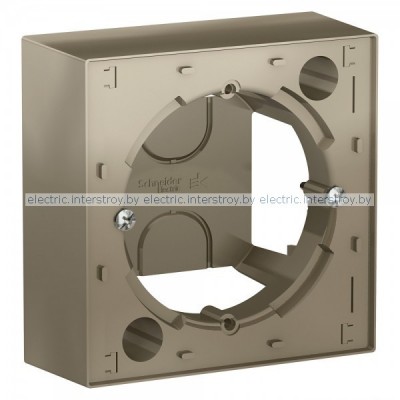 Коробка для наружного монтажа Atlas Design шампань