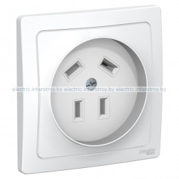 Розетка силовая 3Р+N 32А, 400В с/у BLANCA белый
