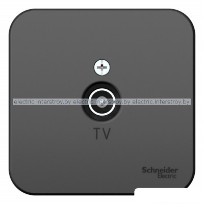 Розетка TV BLANCA антрацит