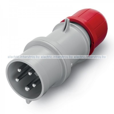 Вилка кабельная 3P+N+E IP44 32A 6h 346-415VAC серия OPTIMA