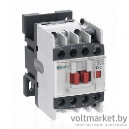 Контактор 12А 220В АС3 1НО+1НЗ КМ-103 DEKraft