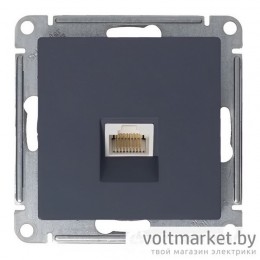 Розетка компьютерная RJ45 Atlas Design грифель