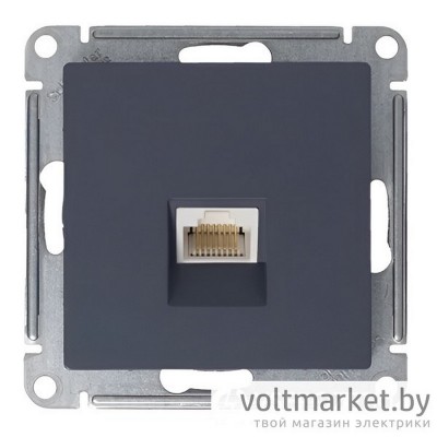 Розетка компьютерная RJ45 Atlas Design грифель