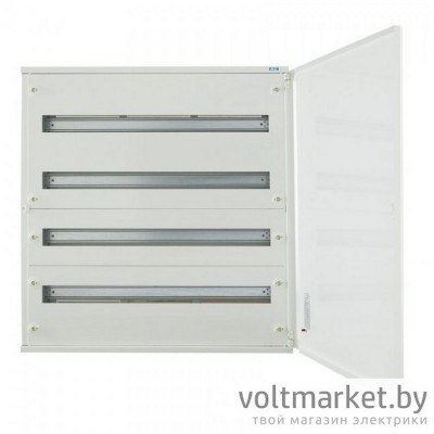 Щит навесной BF-O-4/96-P, 4х24M (96M), с N/PE 2x 2x25+43x16mm2, металл. со сплошной дверью, 750x543x140mm, белый RAL9016, IP30 Щит навесной BF-O-4/96-P, 4х24M (96M), с N/PE 2x 2x25+43x16mm2, металл. со сплошной дверью, 750x543x140mm, белый RAL9016, IP30