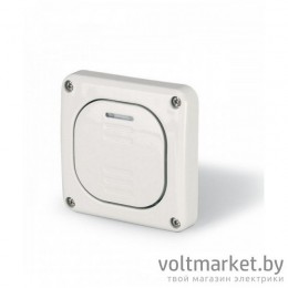 Выключатель 2P встраиваемый с/п 10A M95(95x95mm) IP66 серия PROTECTA
