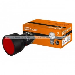 Кнопка SB7-EA41 d22мм 1р красная TDM