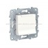 UNICA NEW РОЗЕТКА с заземл., со шторками, с крышкой, 16 А, 250 В, IP40, БЕЛЫЙ