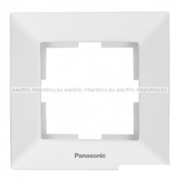 Рамка 1-ая Panasonic Arkedia белый
