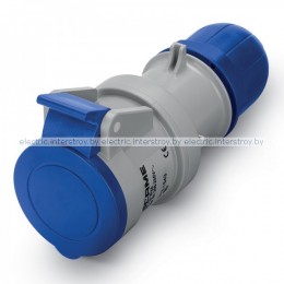 Розетка кабельная 2P+E IP44 32A 6h 200-250VAC серия OPTIMA