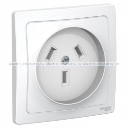 Розетка силовая 2Р+N 32А, 250В с/у BLANCA белый